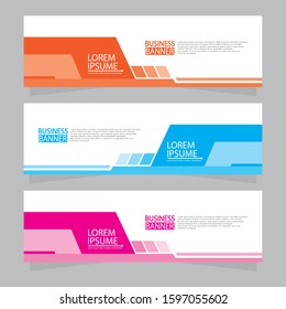 Banner background.modern template design.Vector illustration.
