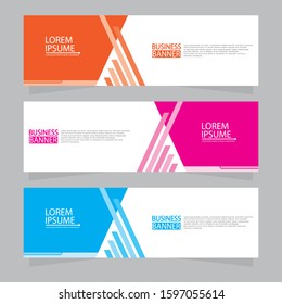 Banner background.modern template design.Vector illustration.