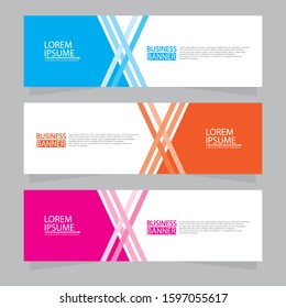 Banner background.modern template design.Vector illustration.