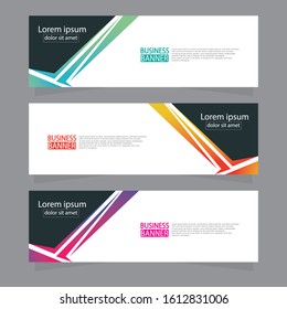 Banner background.modern template design.Vector illustration.