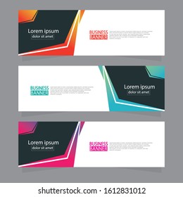 Banner background.modern template design.Vector illustration.