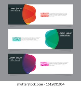 Banner background.modern template design.Vector illustration.