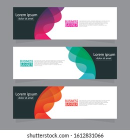 Banner background.modern template design.Vector illustration.