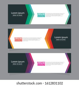 Banner background.modern template design.Vector illustration.