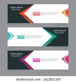 Banner background.modern template design.Vector illustration.