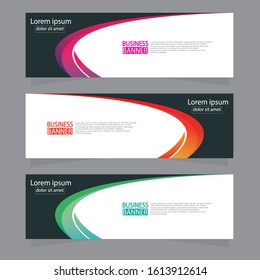 Banner background.modern template design.Vector illustration.