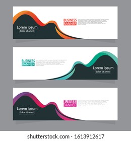 Banner background.modern template design.Vector illustration.