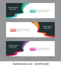 Banner background.modern template design.Vector illustration.