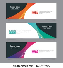 Banner background.modern template design.Vector illustration.