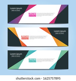 Banner background.modern template design.Vector illustration.