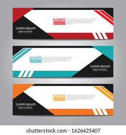Banner background.modern template design.Vector illustration.