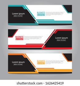 Banner background.modern template design.Vector illustration.
