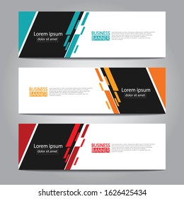 Banner background.modern template design.Vector illustration.