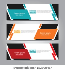 Banner background.modern template design.Vector illustration.