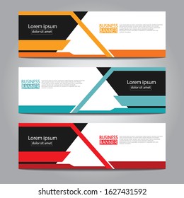 Banner background.modern template design.Vector illustration.