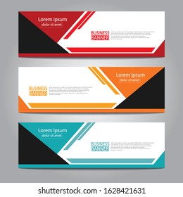 Banner background.modern template design.Vector illustration.