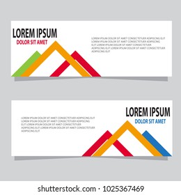 Banner background.Modern vector design