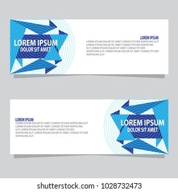 Banner background.Modern vector design