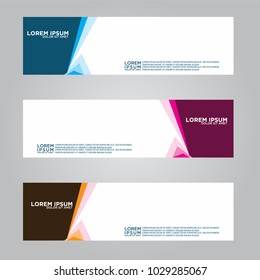 Banner background.Modern vector design