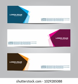 Banner background.Modern vector design