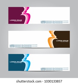 Banner background.Modern vector design