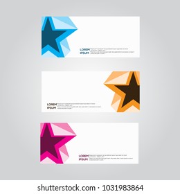 Banner background.Modern vector design