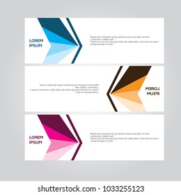 Banner background.Modern vector design