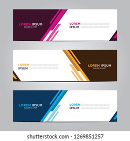 Banner background.Modern vector design.
