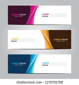 Banner background.Modern vector design.