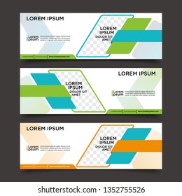 Banner background.Modern vector design - Vector