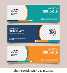 Banner background.Modern vector design - Vector