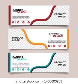 Banner background.Modern vector design - Vector