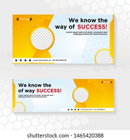 Banner background.Modern vector design - Vector