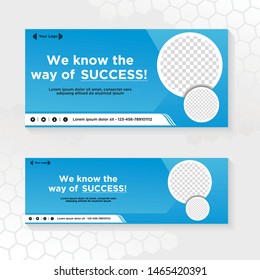 Banner background.Modern vector design - Vector