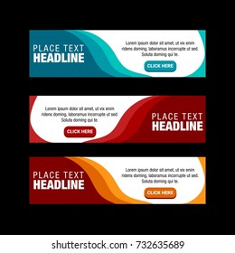 Banner background.Modern vector design