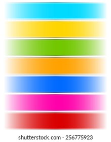 Banner backgrounds. Fading to transparent sideways