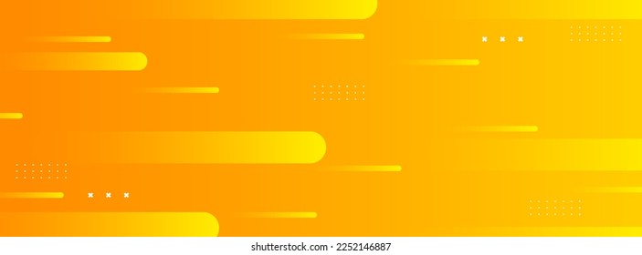 fondo de banner. con colores, gradaciones de naranja claro y amarillo, geométricas