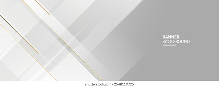 Anuncio background.white gris gradations.shape línea oro.abstract background.shape.eps 10