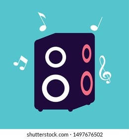 banner and baffle audio with notes music