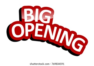 banner big opening
