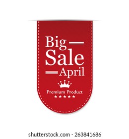 Banner Big Sale. Vector