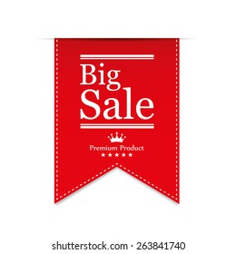 Banner Big Sale. Vector