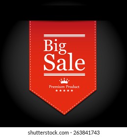 Banner Big Sale. Vector