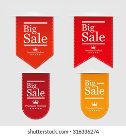 Banner Big Sale. Vector illustration