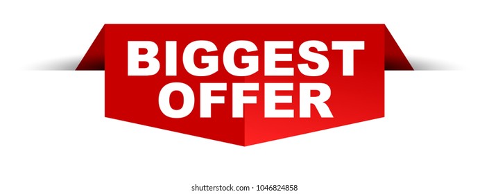 banner biggest offer