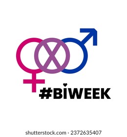 Banner for Bisexuality Awareness Week