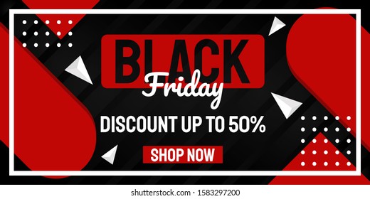 Banner Black Friday Background Design