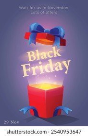 banner black Friday offer gift magic poster market offer black Friday   