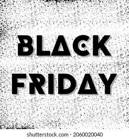 Banner Black Friday vector background for sales. texture background pattern.