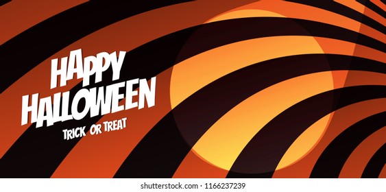 Banner Black and Orange backdrop template with Stage light,halloween concept background,free space for text,vector.